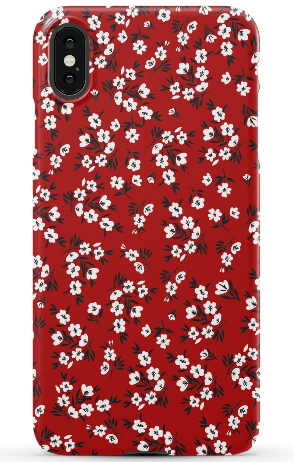 Red Blooming Phone Case - B7Cases